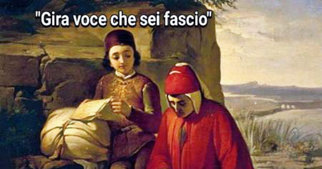 “Camerata Dante, presente”. Le dichiarazioni del ministro Sangiuliano sul sommo poeta scatenano i social, tra battute e citazioni