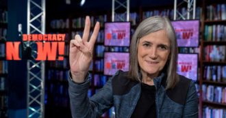Copertina di Amy Goodman: “File segreti di Trump e Biden e Assange rischia l’ergastolo”