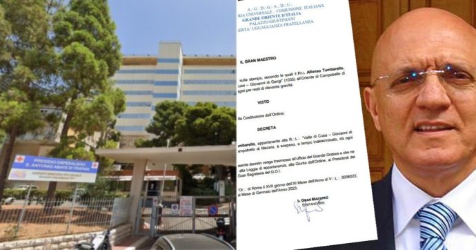 Copertina di Indagato il primario di oncologia di Trapani: passa dagli ospedali la caccia ai favoreggiatori. Il medico del boss è massone: sospeso dal Goi

