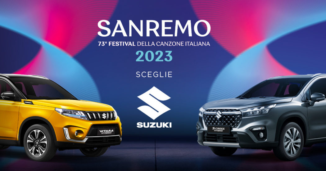 Festival di Sanremo 2023, rinnovata la partnership con Suzuki per il decimo anno