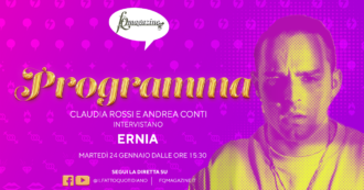 Copertina di Ernia: “Io non ho paura” in diretta con Claudia Rossi e Andrea Conti martedì 24 gennaio alle 15.30