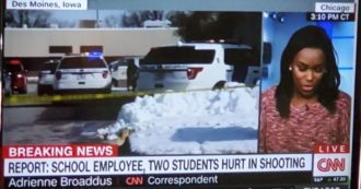 Copertina di Usa, sparatoria in una scuola dell’Iowa: un insegnante e due studenti feriti. Due persone sotto custodia della polizia