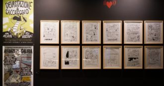 Copertina di “Zerocalcare. Dopo il botto”, alla Fabbrica del Vapore di Milano la mostra del fumettista tra disincanto, politica e ironia
