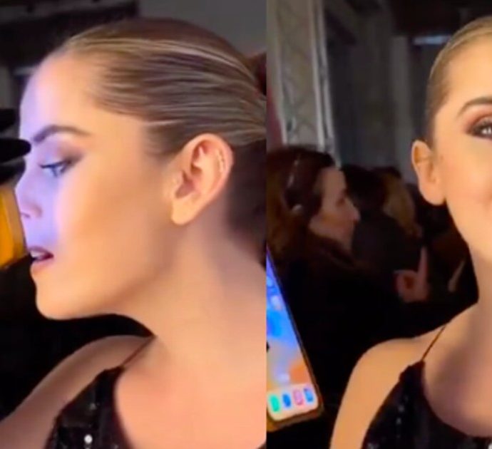 Valentina Ferragni e l’assurdo tutorial con il naso: “Ecco come usare il telefono se avete i guanti” – VIDEO