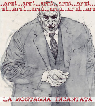 Copertina di La vignetta di Mannelli