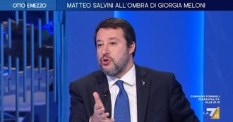 Copertina di Intercettazioni, Salvini a La7: “Se si sbircia dal buco della serratura, non è giustizia”. E “difende” Matteo Renzi