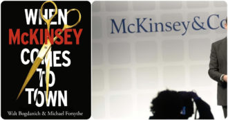 Copertina di “Quando arriva McKinsey”, il libro che racconta le ombre della “più prestigiosa società di consulenza al mondo”