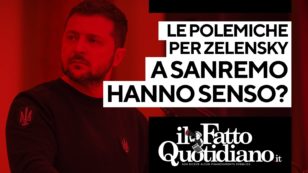 Copertina di Le polemiche per Zelensky a Sanremo hanno senso? Segui la diretta con Peter Gomez