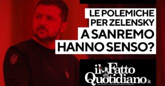 Copertina di Le polemiche per Zelensky a Sanremo hanno senso? Segui la diretta con Peter Gomez