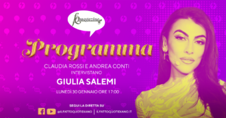 Copertina di Giulia Salemi: “Violenza contro le donne, vergognosa violazione dei diritti”. Rivedi la diretta con Claudia Rossi e Andrea Conti