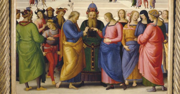 Copertina di 500 anni di Perugino al bacio