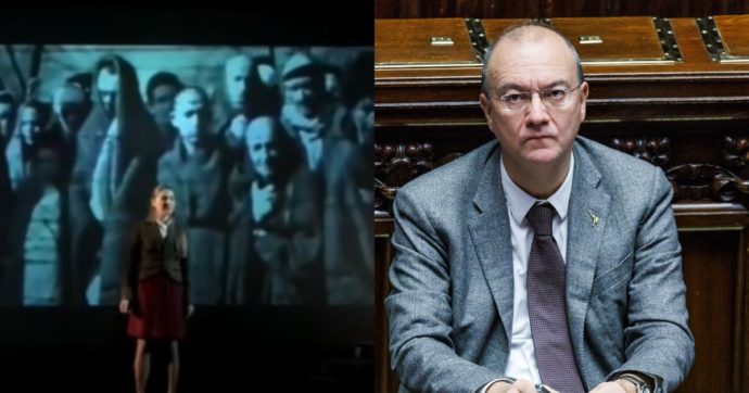 Prof negazionista interrompe spettacolo sulla Shoah a Milano, il ministro Valditara: “Negare l’Olocausto incompatibile con ruolo pubblico”