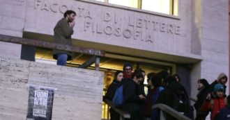 Copertina di Alfredo Cospito, il caso entra nelle università: occupata la facoltà di Lettere della Sapienza