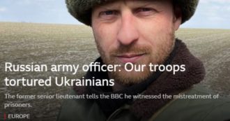 “Prigionieri ucraini minacciati di stupro e interrogati brutalmente”: i racconti dell’ex ufficiale russo Yefremov