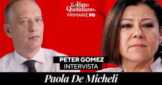 Copertina di Pd, Peter Gomez intervista i candidati alla segreteria. Venerdì 3 febbraio il confronto con Paola De Micheli: quale futuro per il partito?