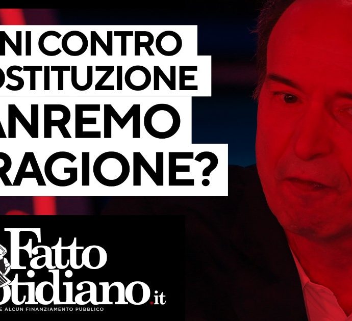 Salvini contro la Costituzione a Sanremo, ha ragione? Segui la diretta con Peter Gomez