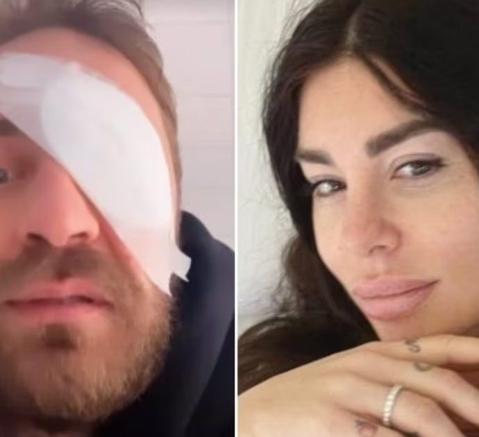 Stefano Corti operato d’urgenza per distacco della retina, Bianca Atzei: “Siamo con te”