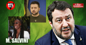 Copertina di Sanremo,  Salvini: “Spero che Egonu non faccia una tirata su Italia paese razzista. Lettera di Zelensky l’ultima sera? Mi vedrò un film”