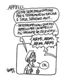 Copertina di La vignetta di Vauro