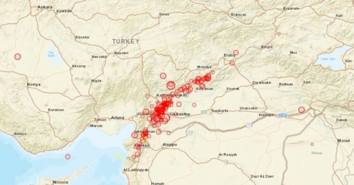 Il terremoto in Turchia ha creato una spaccatura per 300 chilometri lunga la faglia Est Anatolica