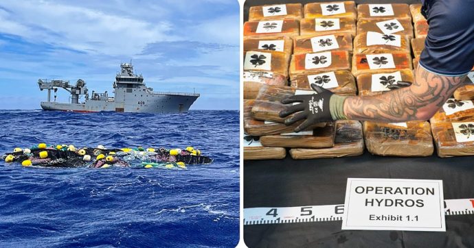 Oltre 3 tonnellate di cocaina “galleggiante” trovate dalla polizia neozelandese