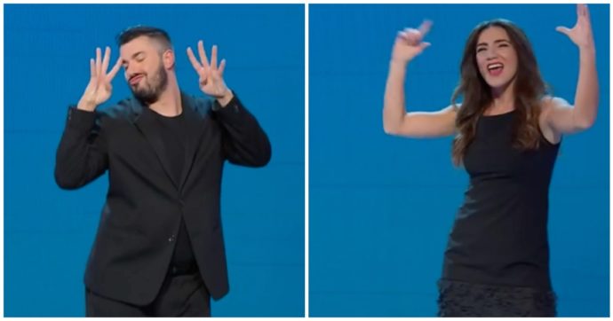 Sanremo 2023, le canzoni del Festival nella lingua dei segni incantano: “Queste sono le cose che mi piacciono”