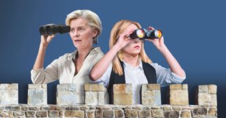 Copertina di Sui migranti Ursula parla come Giorgia