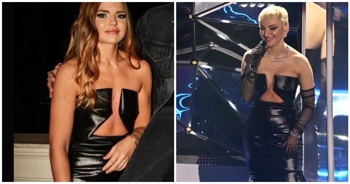 Sanremo 2023, Arisa e Laura Marzadori indossano lo stesso abito sul palco dell’Ariston: l’incidente di stile non passa inosservato