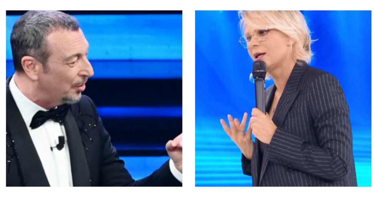 Sanremo 2023, Maria De Filippi “schiera” C’è Posta per Te in onda stasera con ospite Renato Zero. E Fiorello commenta: “Caro Pier Silvio Berlusconi, sappi che c’è del malumore…”