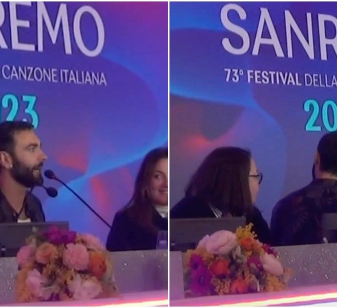 Sanremo 2023, Marco Mengoni si commuove in conferenza stampa: “Sono molto emotivo… siamo molto stanchi in questi giorni”