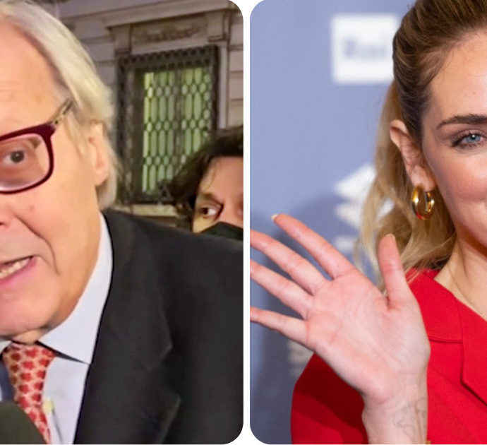 Sanremo 2023, Vittorio Sgarbi: “Il Festival è stato un fallimento culturale totale. Chiara Ferragni? Inetta e goffa”