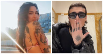 Copertina di Bibi Santi, chi l’ex fidanzata di Rosa Chemical: attiva nel mondo hard, è agli arresti domiciliari per il tentato omicidio di Simba La Rue