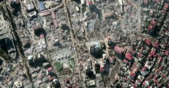Earthquake Turkey and Syria, the destruction and consequences of the earthquake seen from satellite images