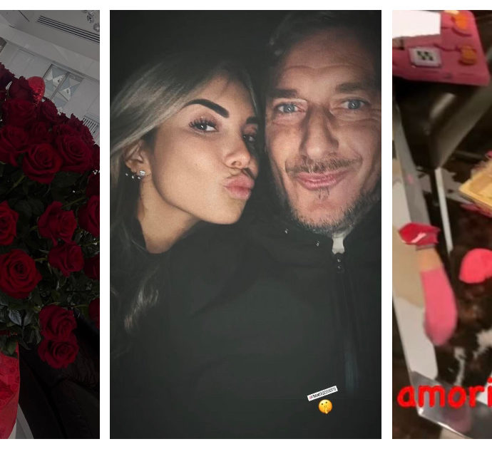 Francesco Totti e Ilary Blasi, il primo San Valentino da separati: ecco dove lo hanno trascorso (e arriva un mazzo di fiori anche per Chanel)