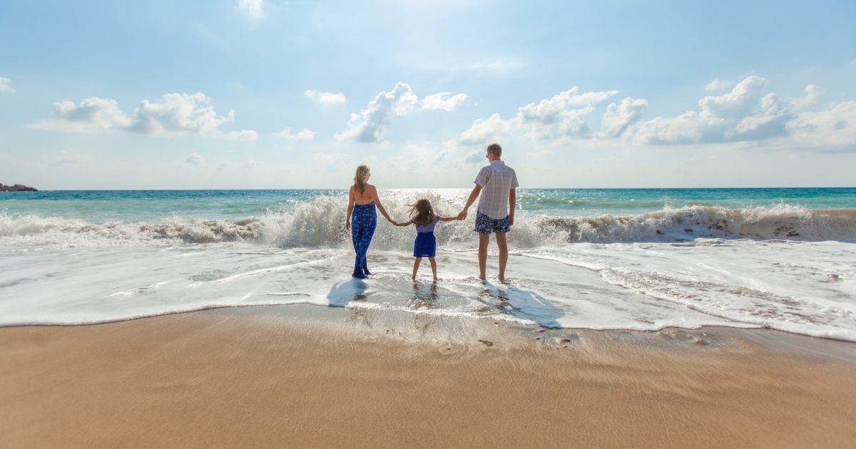 Vacanza in famiglia, al mare è più bello