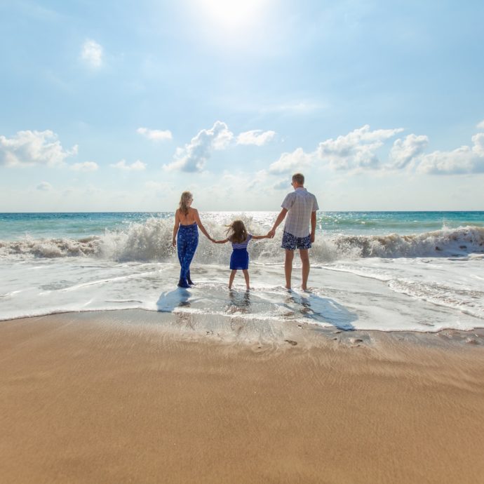 Vacanza in famiglia, al mare è più bello