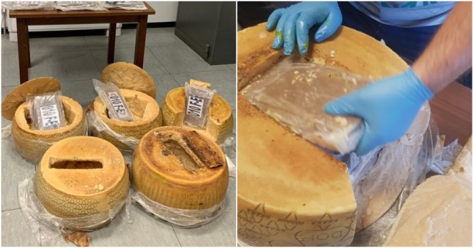 Cocaina nascosta nelle forme di formaggio: 10 arresti della Guardia di Finanza a Torino