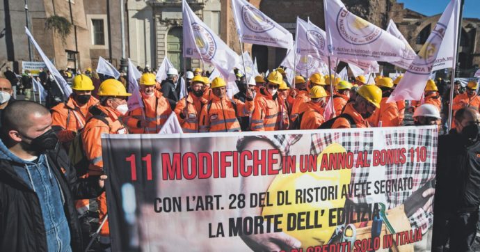 “Posti buttati per decreto e ritorno del lavoro nero: governo contro gli edili”