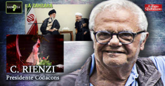 Copertina di La Zanzara, lite Rienzi (Codacons)-Cruciani. “Oltre a Blanco abbiamo denunciato il regime iraniano”. “Ma è surreale, scioglietevi”
