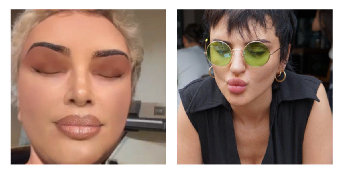 Arisa con le sembianze di Kim Kardashian: “Ho mangiato un pesciolino con tanta cipolla, non vorrei svegliami gonfia…”. Il video col filtro e l’ironia della cantante
