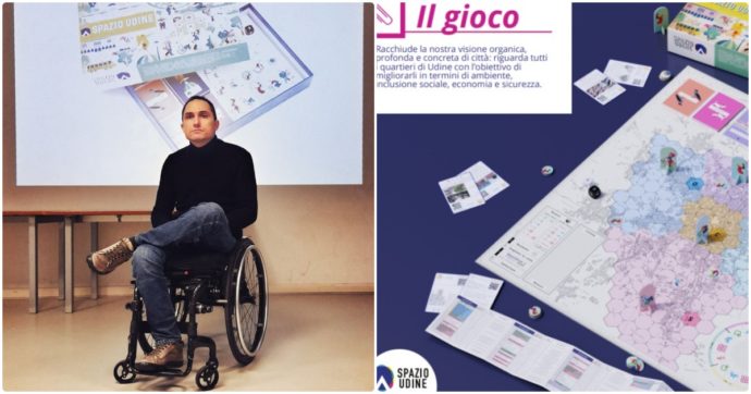 Comunali a Udine, candidato sindaco lancia gioco da tavolo in cui l’obiettivo è riqualificare la città: “Serve conoscere per partecipare”