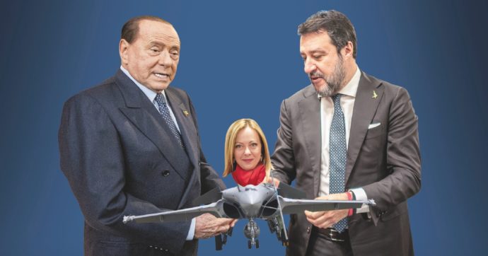 Meloni mette a tacere Berlusconi. Ma Lega e FI la stoppano sui jet