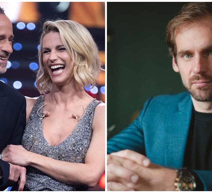 Michelle Hunziker ed Eros Ramazzotti di nuovo insieme in televisione. Tomaso Trussardi reagisce così