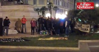 Cospito resta al 41 bis, le urla degli anarchici in piazza Cavour: “Assassini, sarete i responsabili di ciò che accadrà”