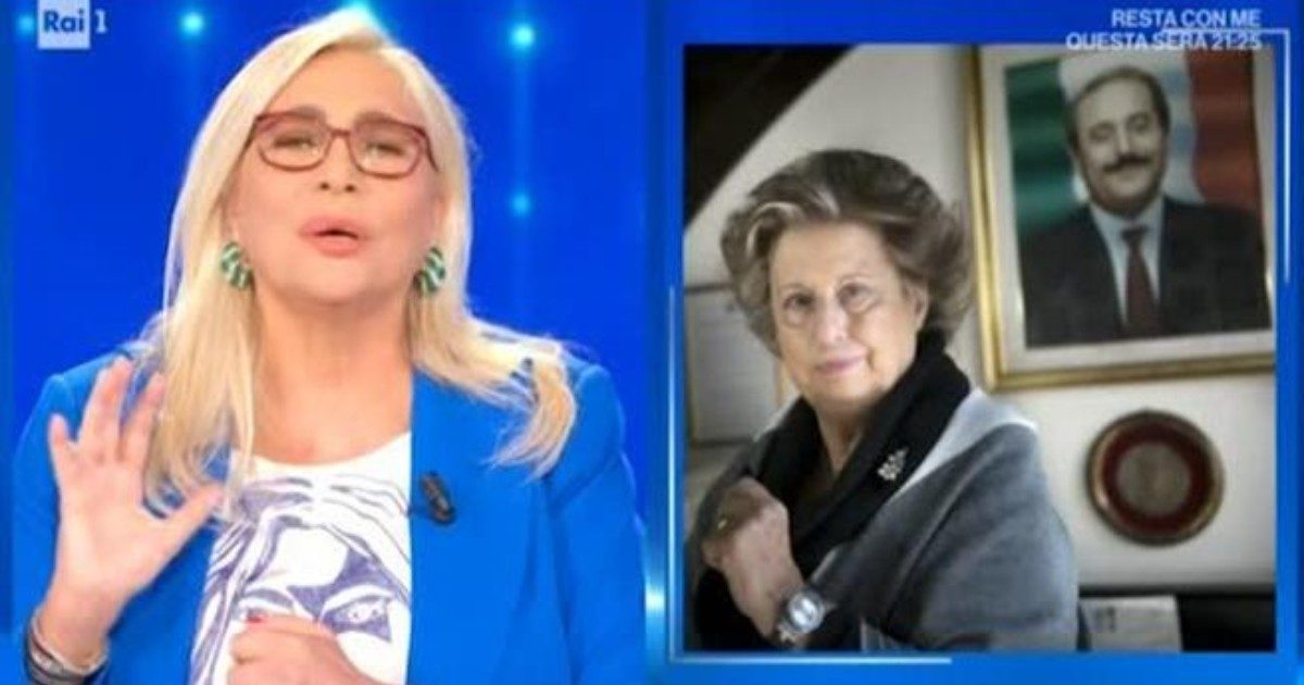 Domenica In, Maria Falcone: “Volevo dire grazie a Maurizio Costanzo, nessuno si rende conto di quello che ha fatto nella lotta contro la mafia”