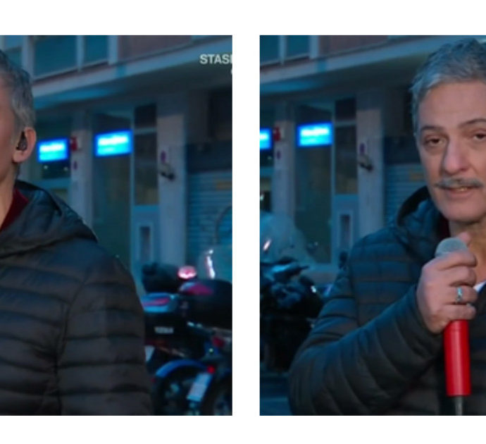 Maurizio Costanzo, Fiorello canta ‘Se Telefonando’ alle prime luci dell’alba in una Roma deserta e commuove