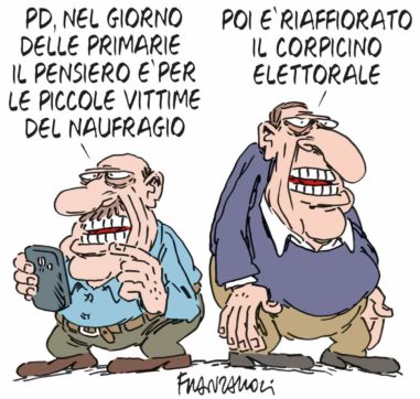 Copertina di La vignetta di Franzaroli