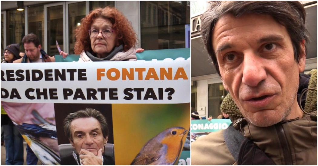 “I consiglieri lombardi promettono atti illegittimi a favore dei cacciatori, il governo che cosa fa?”: la protesta delle associazioni animaliste a Milano