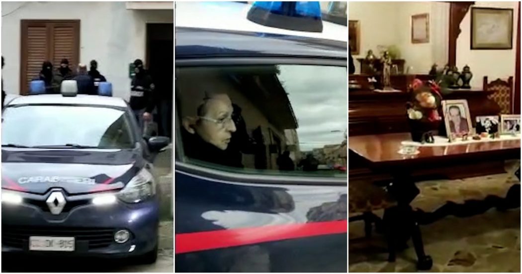 Matteo Messina Denaro, le immagini delle perquisizioni a casa e dell’arresto della sorella maggiore del boss Rosalia