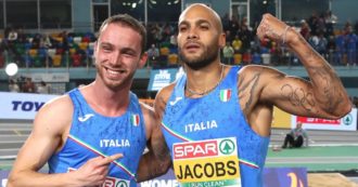 Copertina di Europei indoor di atletica, storica doppietta azzurra: Ceccarelli oro nei 60 metri, Jacobs è argento
